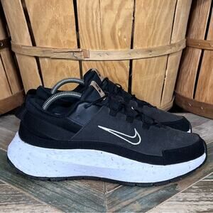 Nike Crater Remixa Black White Canvas DA1468-003 Sneakers Shoes Womens Size 9.5